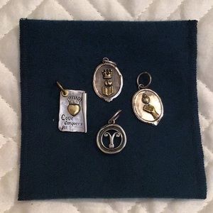 Collection of Waxing Poetic pendants